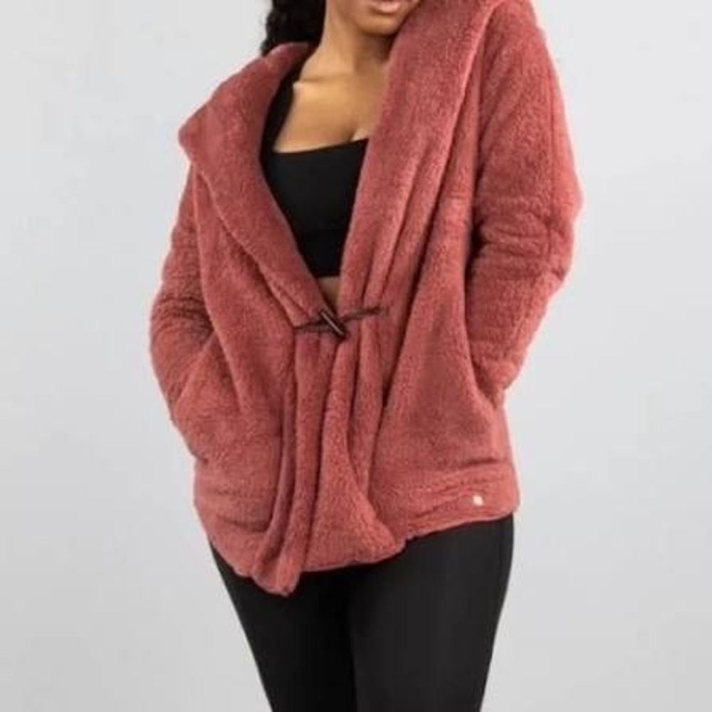 Buffbunny Teddy Coat In Moscato